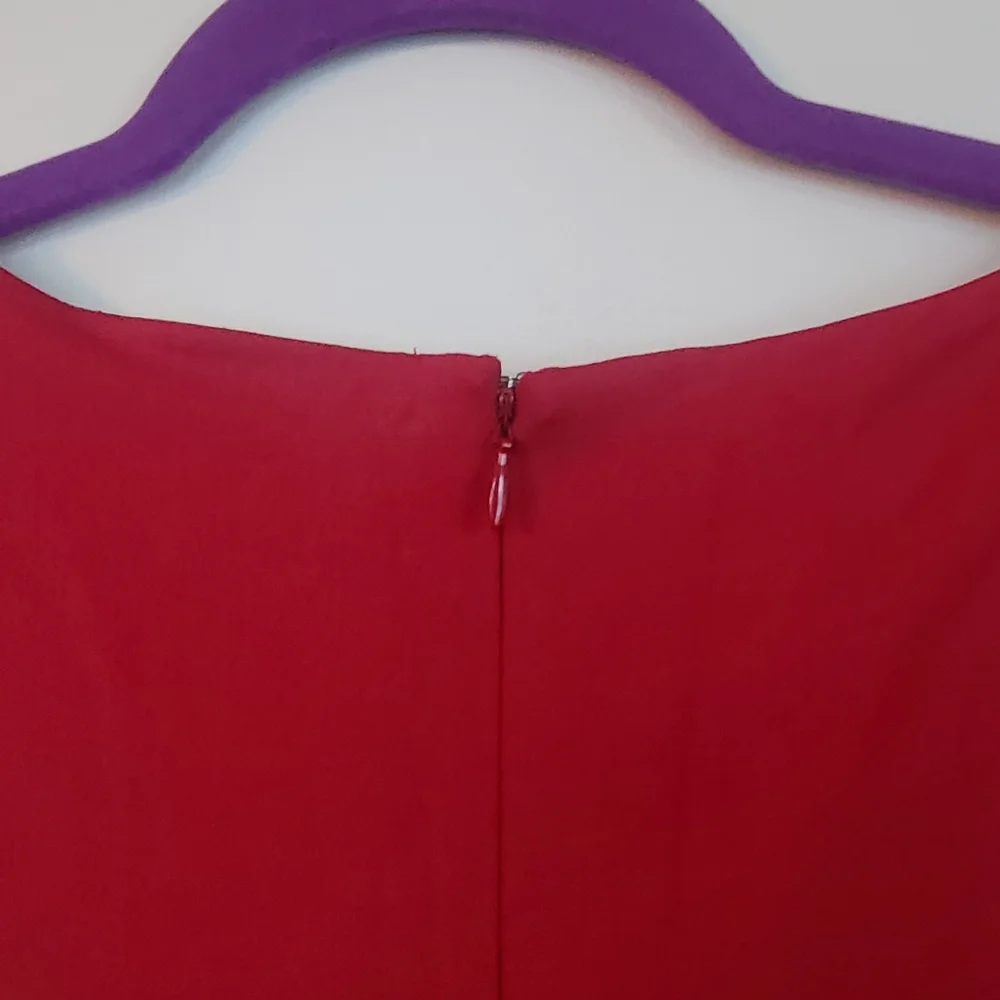 NWT Michael Kors Sexy Red Cocktail Dress - Picture 8 of 9